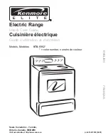 Предварительный просмотр 1 страницы Kenmore 970-6982 Use & Care Instructions Manual