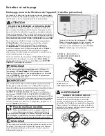 Предварительный просмотр 46 страницы Kenmore 970.C4808 Series Use & Care Manual