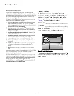 Preview for 4 page of Kenmore 970C4250 Use & Care Manual