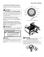 Preview for 17 page of Kenmore 970L4814 Series Use & Care Manual