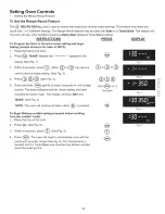 Preview for 25 page of Kenmore 9742 - 30 in. Electric Range Use And Care Manual