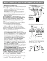 Preview for 4 page of Kenmore 9743 - 30 in. Electric Range Installation Instructions