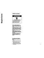 Preview for 4 page of Kenmore 9743678 Installation Instructions Manual