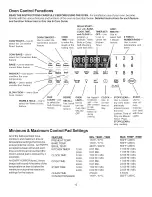 Preview for 12 page of Kenmore 9745 - 30 in. Electric Range Use And Care Manual