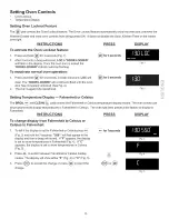 Preview for 15 page of Kenmore 9745 - 30 in. Electric Range Use And Care Manual