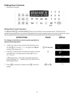 Предварительный просмотр 16 страницы Kenmore 9745 - 30 in. Electric Range Use And Care Manual