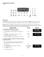 Preview for 18 page of Kenmore 9745 - 30 in. Electric Range Use And Care Manual