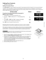 Preview for 23 page of Kenmore 9745 - 30 in. Electric Range Use And Care Manual