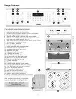 Предварительный просмотр 7 страницы Kenmore 9746 - 30 in. Electric Range Use And Care Manual