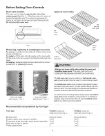 Предварительный просмотр 8 страницы Kenmore 9746 - 30 in. Electric Range Use And Care Manual