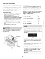 Предварительный просмотр 25 страницы Kenmore 9746 - 30 in. Electric Range Use And Care Manual