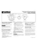 Предварительный просмотр 5 страницы Kenmore 9796 - 27 in. Laundry Center Operating Instructions Manual