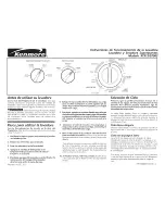 Предварительный просмотр 7 страницы Kenmore 9796 - 27 in. Laundry Center Operating Instructions Manual