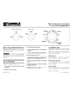 Kenmore 98702 Owner'S Manual preview