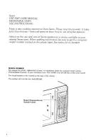 Предварительный просмотр 4 страницы Kenmore 99721 Use And Care Manual