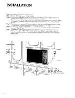 Предварительный просмотр 6 страницы Kenmore 99721 Use And Care Manual