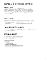 Preview for 11 page of Kenmore 99721 Use And Care Manual