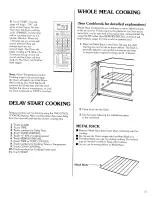 Preview for 21 page of Kenmore 99721 Use And Care Manual