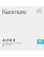 Kenmore Alfie Quick Start Manual preview