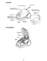 Preview for 6 page of Kenmore Aspiradora 116.21814 Use And Care Manual