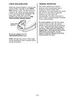 Preview for 17 page of Kenmore Aspiradora 116.21814 Use And Care Manual