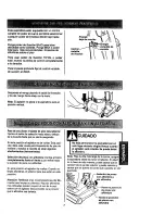 Предварительный просмотр 29 страницы Kenmore ASPIRADORA 116.34728 Owner'S Manual