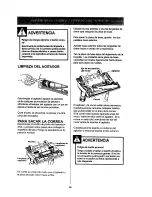 Предварительный просмотр 38 страницы Kenmore ASPIRADORA 116.34728 Owner'S Manual