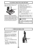 Preview for 10 page of Kenmore Aspiradora 125.31140610 Use And Care Manual