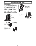 Preview for 17 page of Kenmore Aspiradora 125.31140610 Use And Care Manual