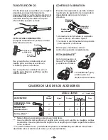 Preview for 35 page of Kenmore Aspiradora 125.31140610 Use And Care Manual