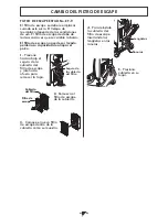 Preview for 41 page of Kenmore Aspiradora 125.31140610 Use And Care Manual