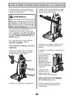 Preview for 43 page of Kenmore Aspiradora 125.31140610 Use And Care Manual