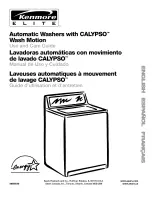 Предварительный просмотр 1 страницы Kenmore Autimatic washers with Capypso wash motion Use And Care Manual