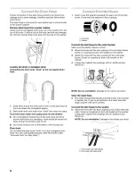 Предварительный просмотр 8 страницы Kenmore Autimatic washers with Capypso wash motion Use And Care Manual