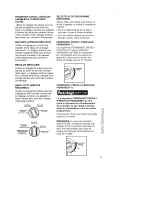 Предварительный просмотр 111 страницы Kenmore Automatic Washers Owner'S Manual And Installation Instructions