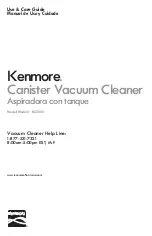 Kenmore BC3002 Use & Care Manual preview