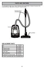 Preview for 5 page of Kenmore BC3002 Use & Care Manual