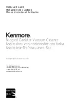 Kenmore BC3060 Use & Care Manual preview