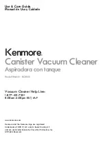 Kenmore BC4002 Use & Care Manual preview