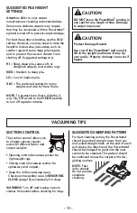 Preview for 11 page of Kenmore BC4002 Use & Care Manual