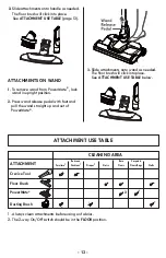 Preview for 13 page of Kenmore BC4002 Use & Care Manual