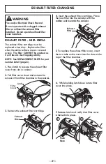 Preview for 21 page of Kenmore BC7005 Use & Care Manual