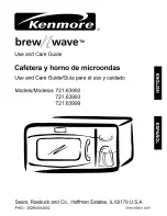 Kenmore Brave n Wave 721.63992 Use And Care Manual preview