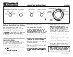 Preview for 1 page of Kenmore C41052 Operating Instructions