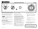 Kenmore C47012 Operating Instructions предпросмотр