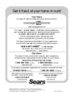 Preview for 24 page of Kenmore C48072 Use & Care Manual