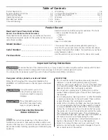 Preview for 2 page of Kenmore C4909 Use & Care Manual