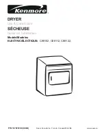 Kenmore C88102 Use & Care Manual предпросмотр