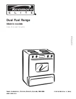 Предварительный просмотр 1 страницы Kenmore C970-44183 Use & Care Manual