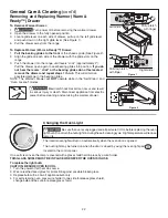 Предварительный просмотр 22 страницы Kenmore C970-44183 Use & Care Manual